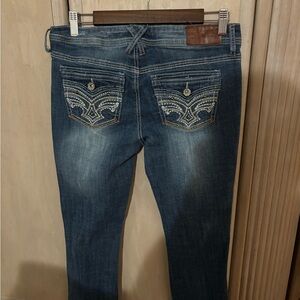 Hydraulic Dark Blue Boot Cut Jeans